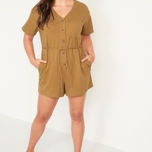 Old Navy Short-Sleeved Romper